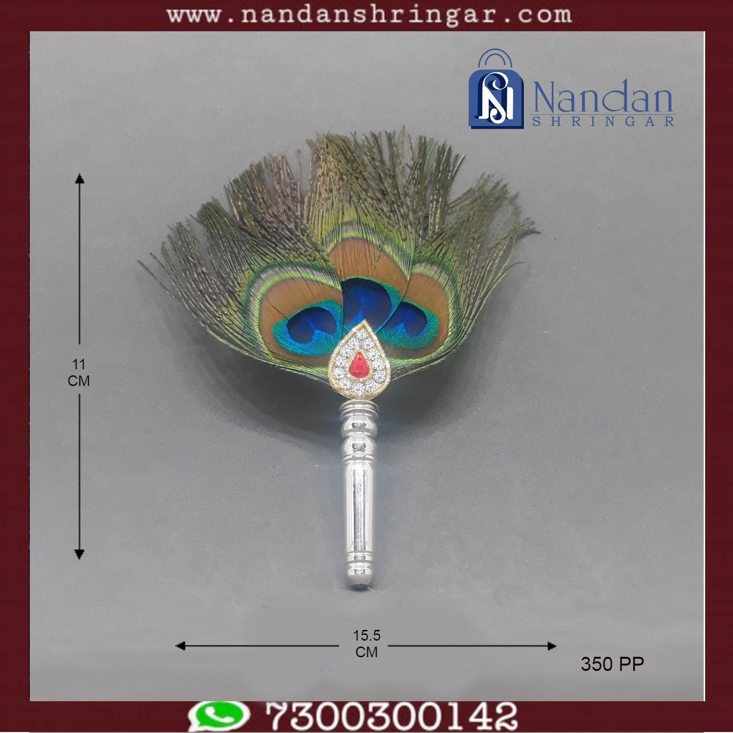 Mor Chali silver decorative piece by Utsav Arts showcasing intricate design and craftsmanship.