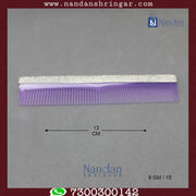 Fine silver comb by Utsav Arts, showcasing intricate detailing and elegant design, perfect for hair styling.