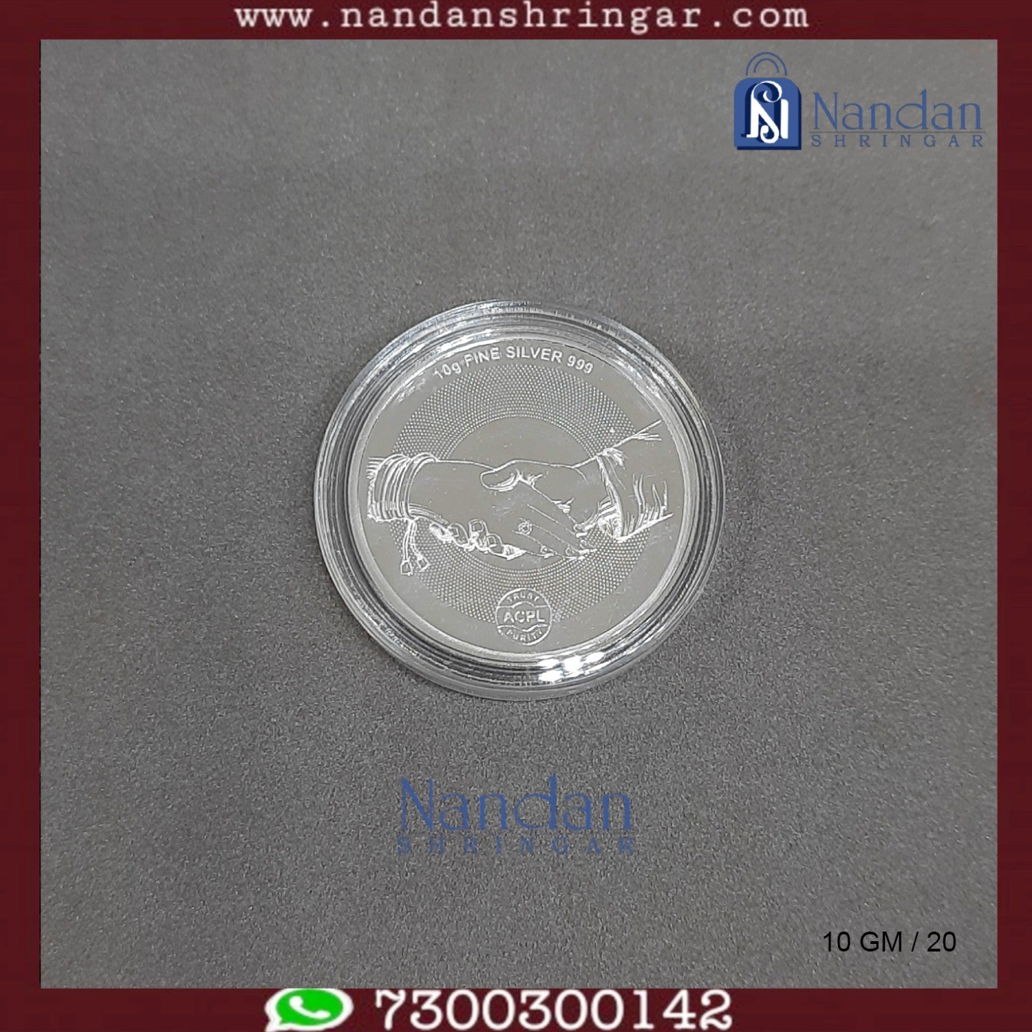 Designer Coin Fine Silver