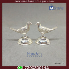 Bird Fine Silver - One Pair