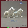 Lion Fine Silver - One Pair