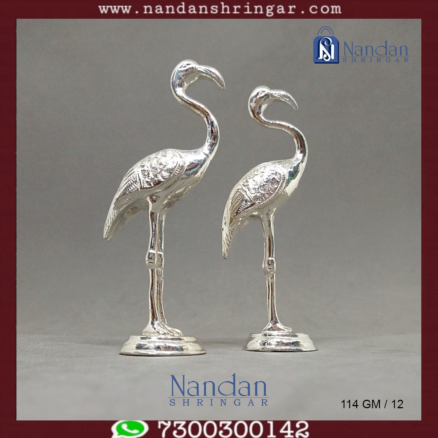 Saras Fine Silver - One Pair