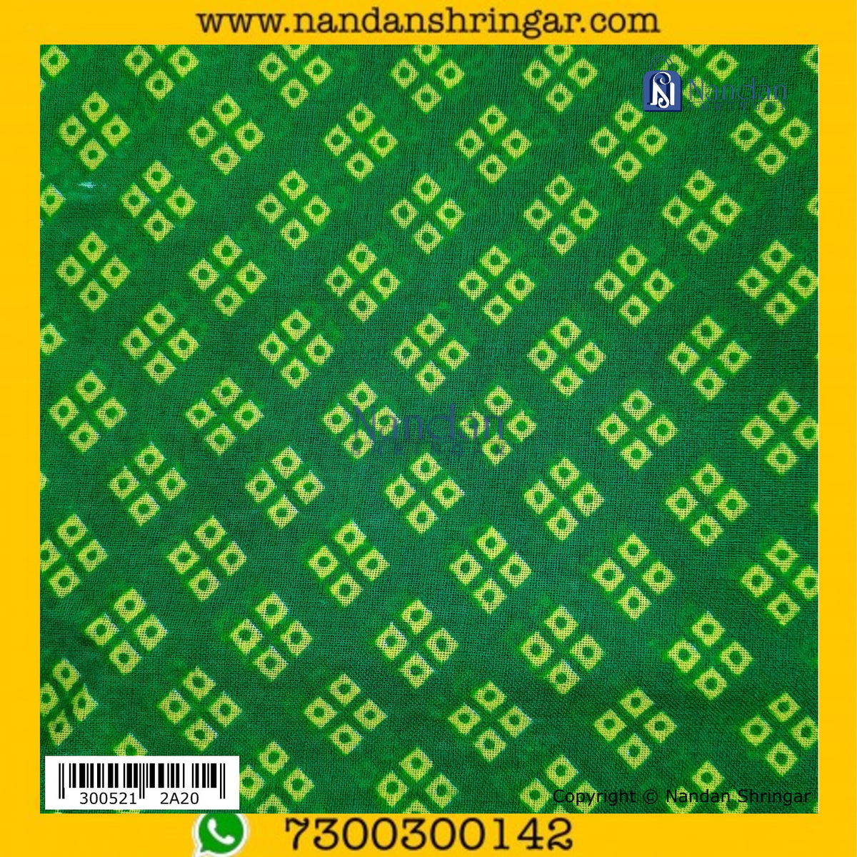 Choufuli Premium Vastra - Green (Hara)