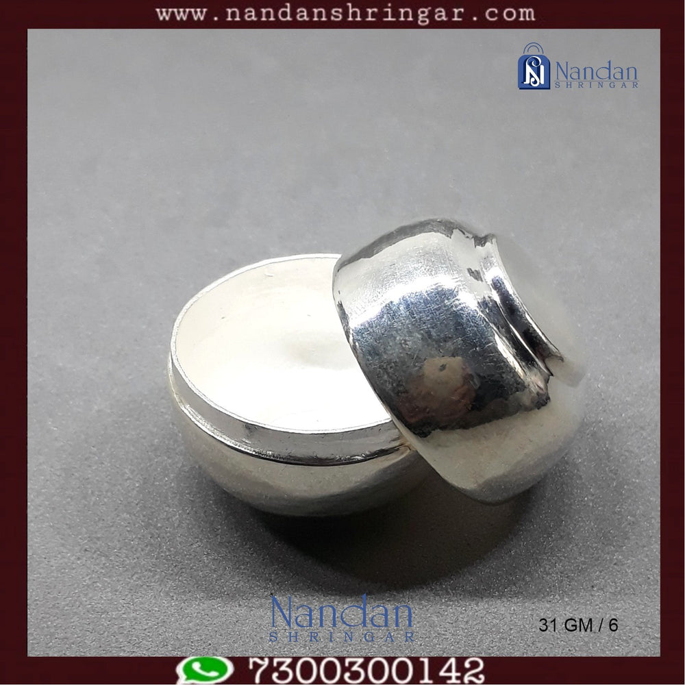 Fine silver Banta Ji design No. 2 by Utsav Arts, showcasing intricate detailing and craftsmanship in a traditional style.