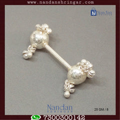 Fine silver Gugra from Utsav Arts, showcasing intricate design and craftsmanship in an elegant presentation.
