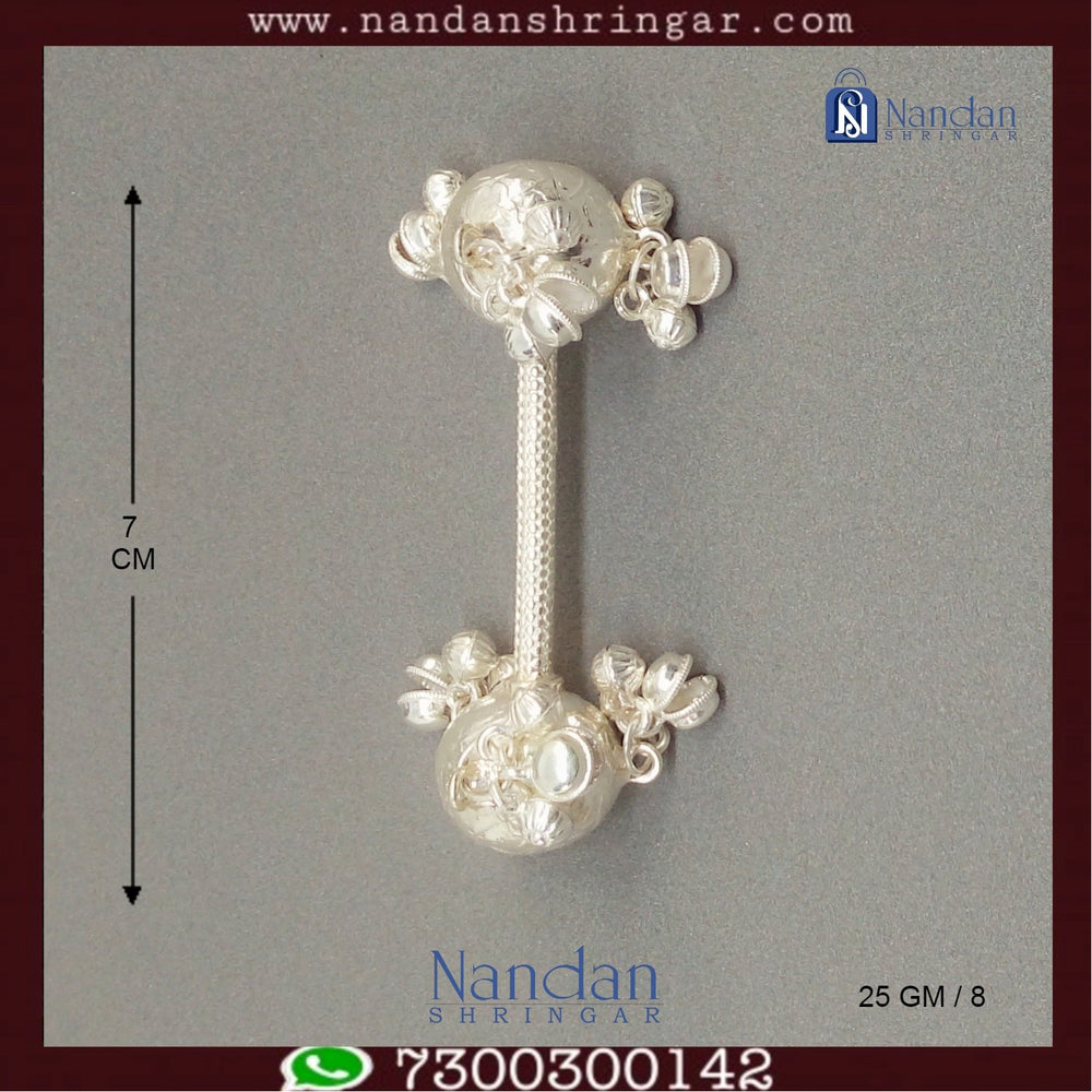 Fine silver Gugra by Utsav Arts, featuring intricate craftsmanship and elegant design details.