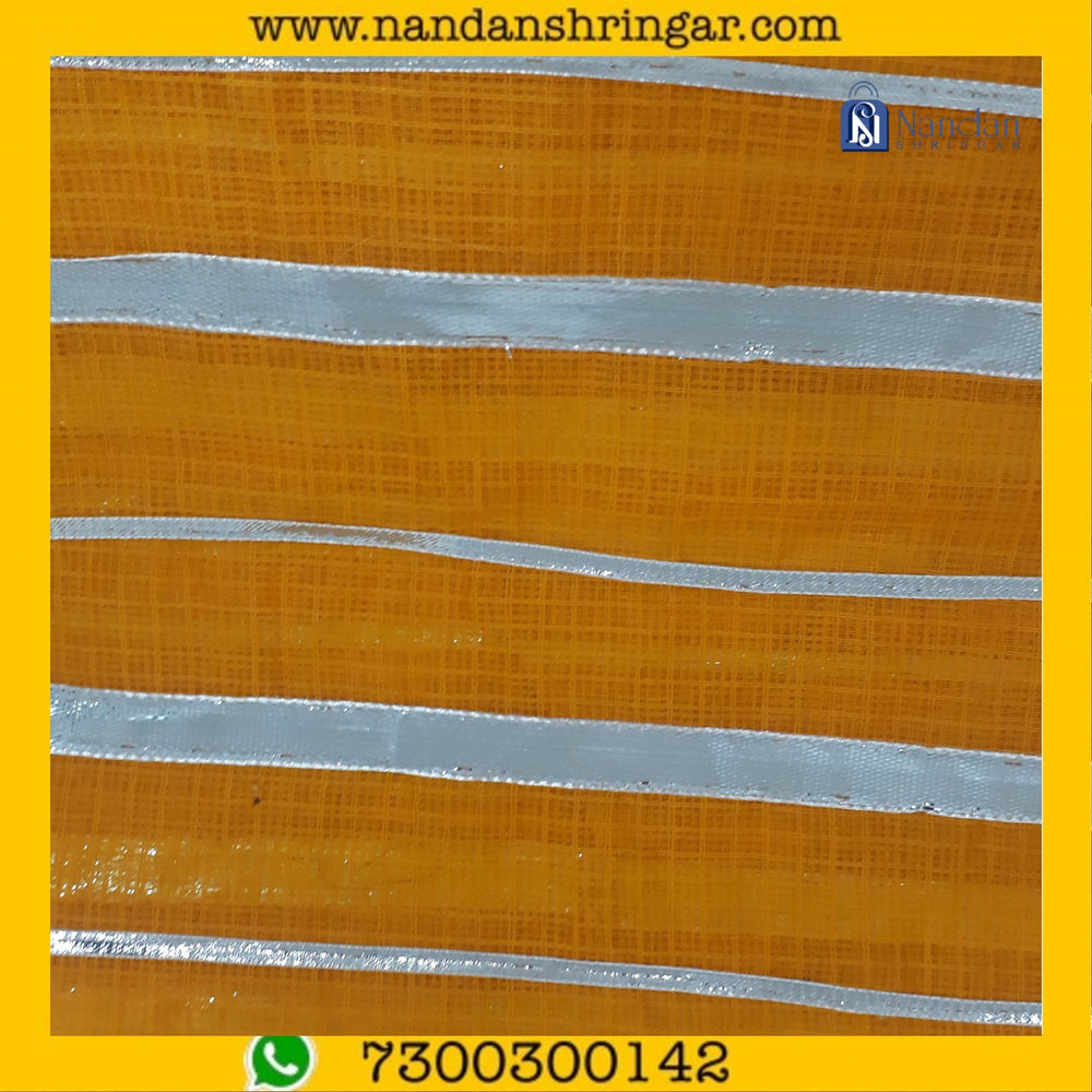 Janmashtami Special Doriya Vastra - Three Line - nandanshringar