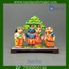Radha Krishna Jhanki (Hand Painted)