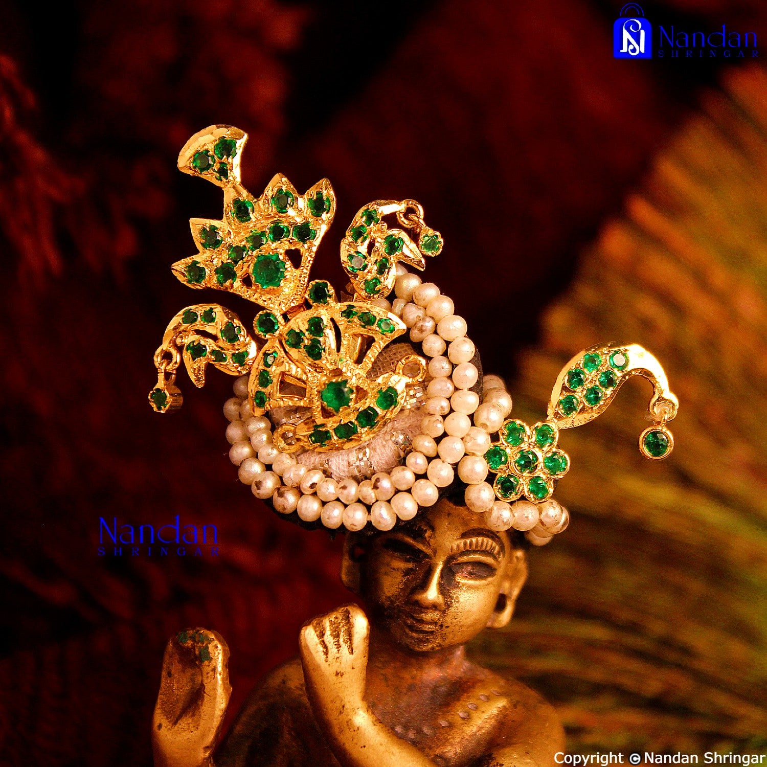 Tipara Folding Silver - Panna (4 In 1 Shringar)