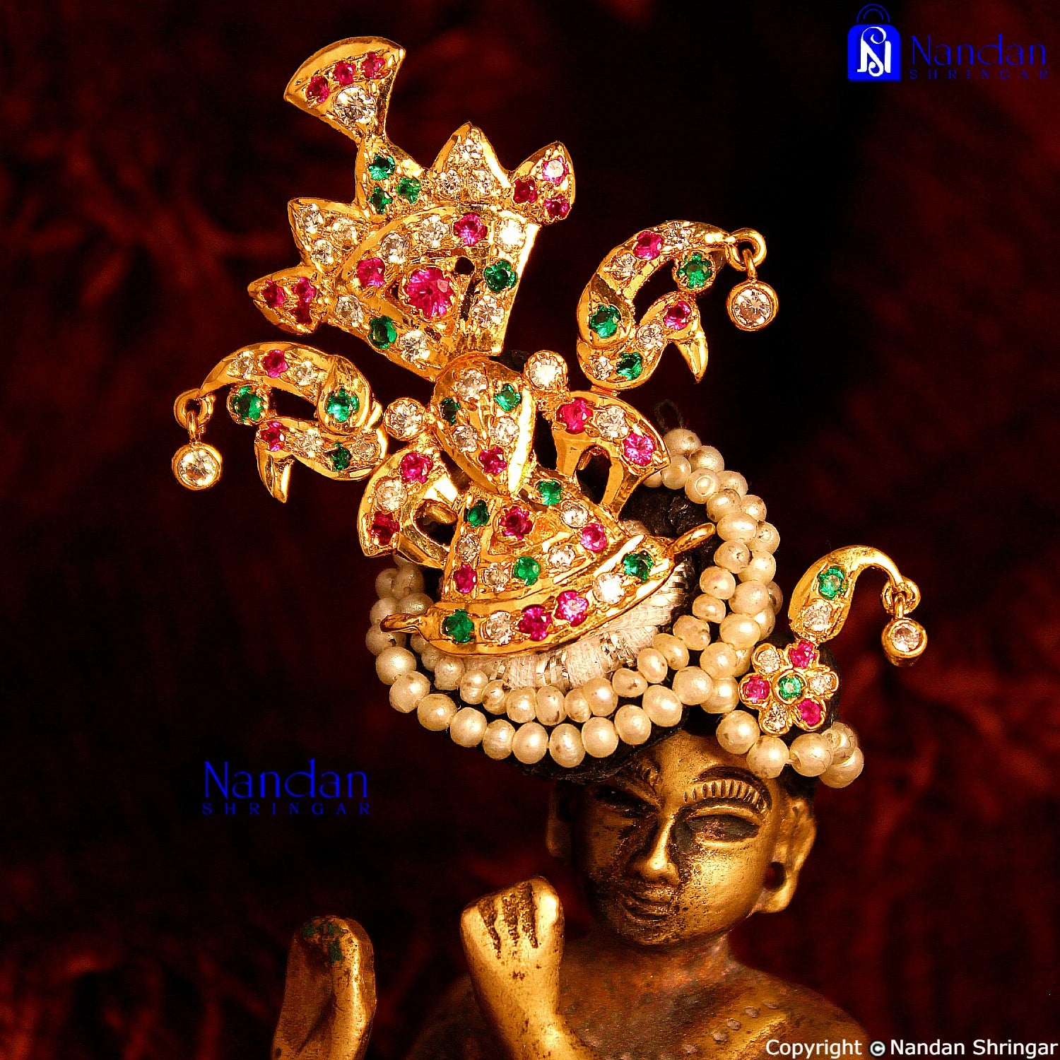 Tipara Folding Silver - Milma (4 In 1 Shringar)