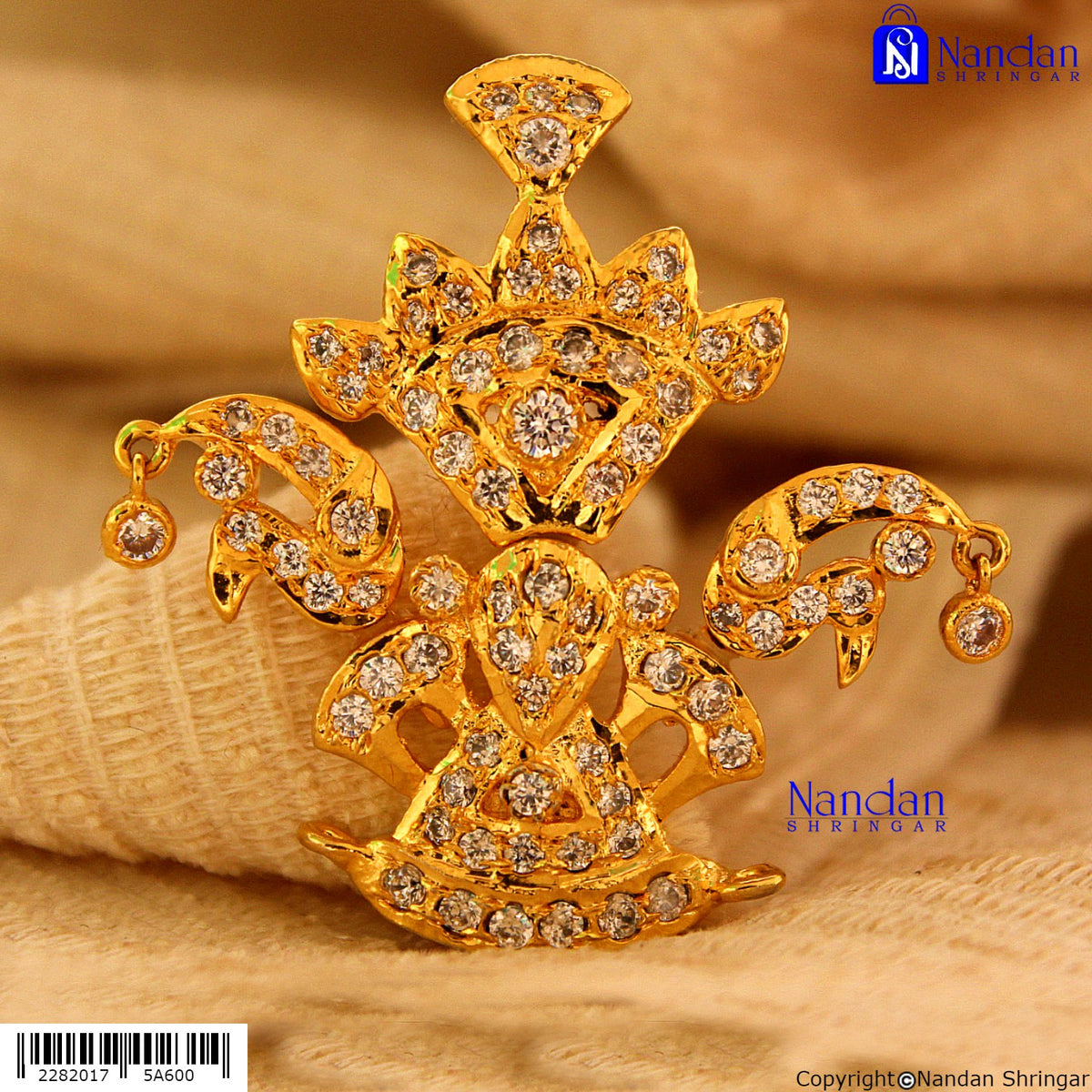 Tipara Folding Silver - Heera (4 In 1 Shringar)