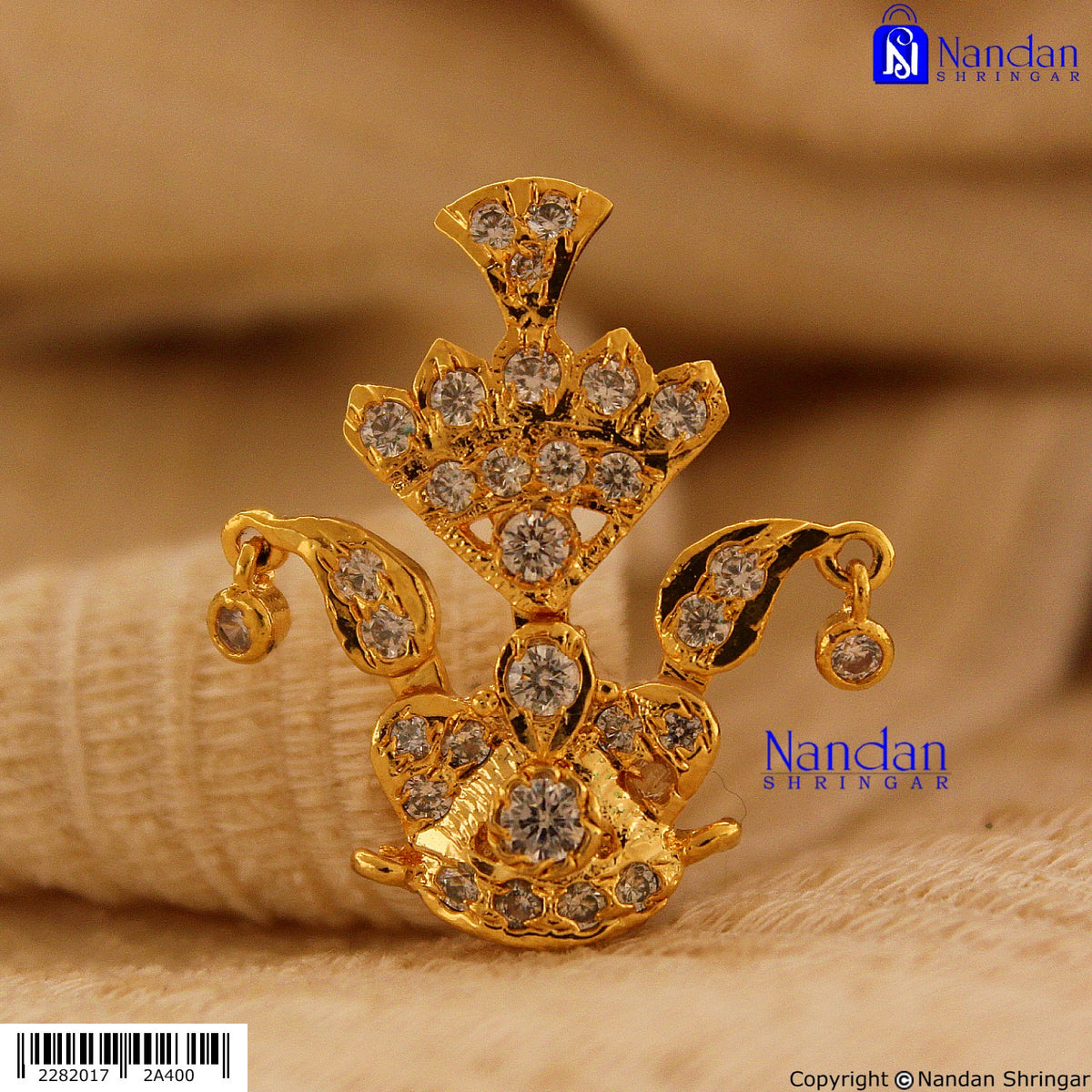 Tipara Folding Silver - Heera (4 In 1 Shringar)