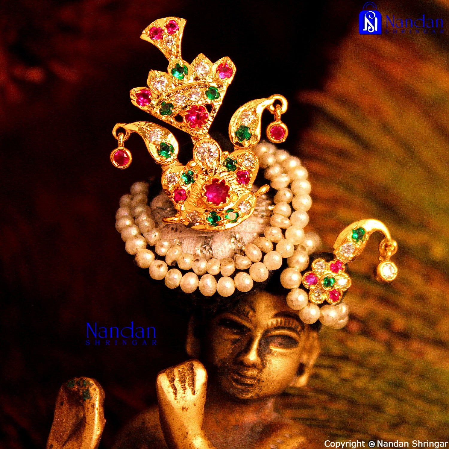 Tipara Folding Silver -Milma (4 In 1 Shringar)