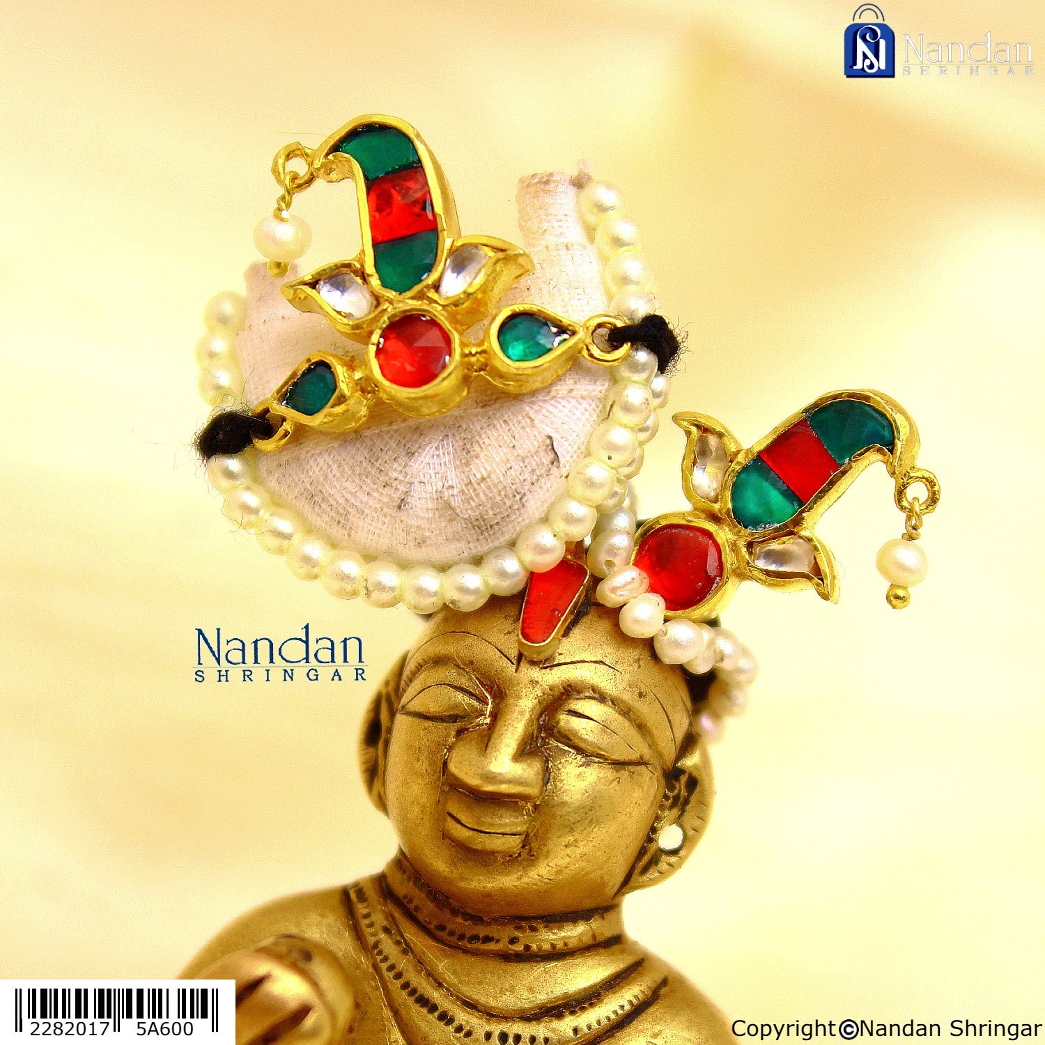 Jadaau Sirpech With Shishfool - Silver (Milma)