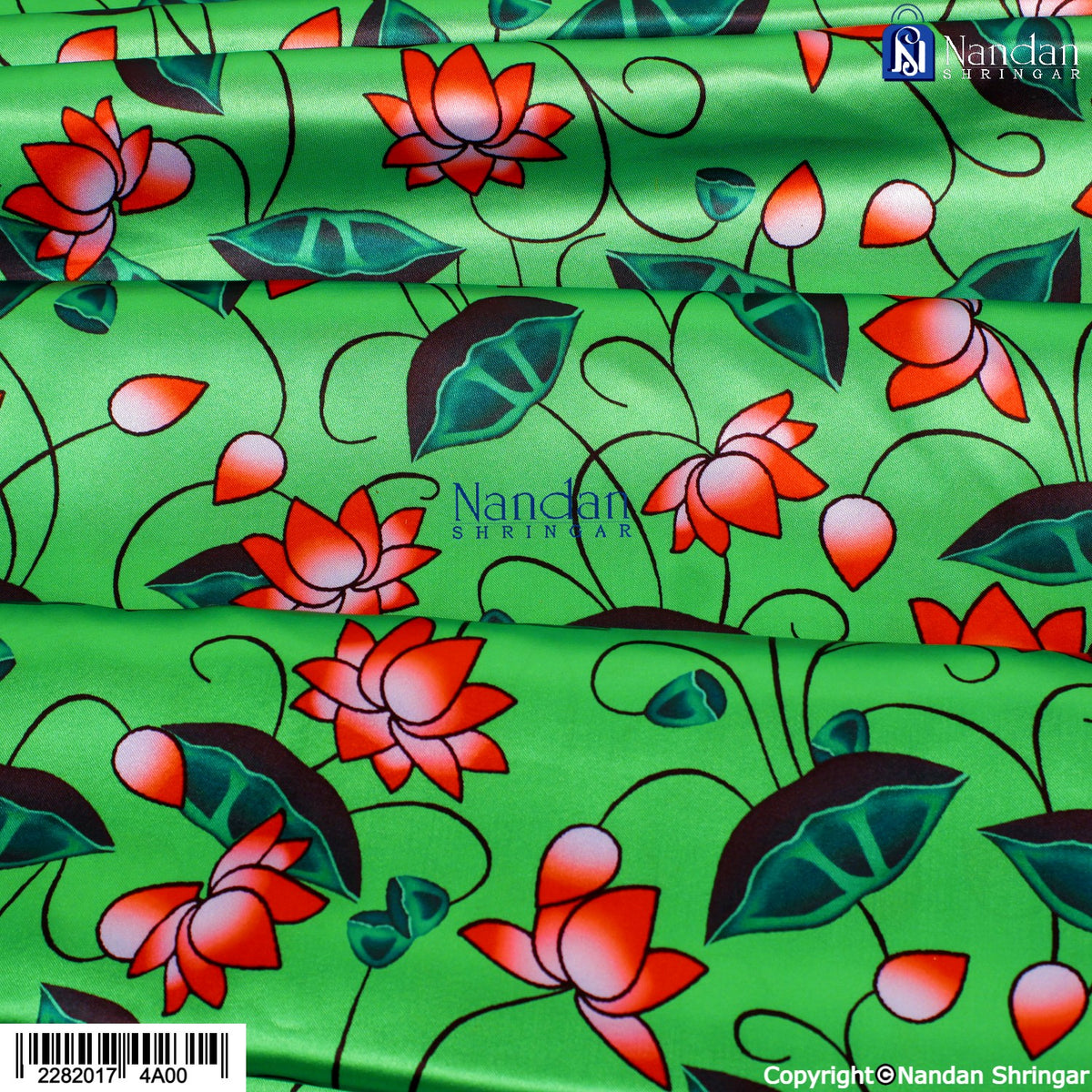 Kamal Talai Vastra - Green (Popti)