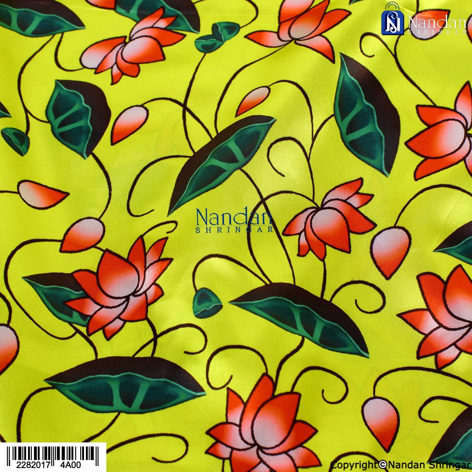 Kamal Talai Vastra - Yellow (Nimbu Pila)