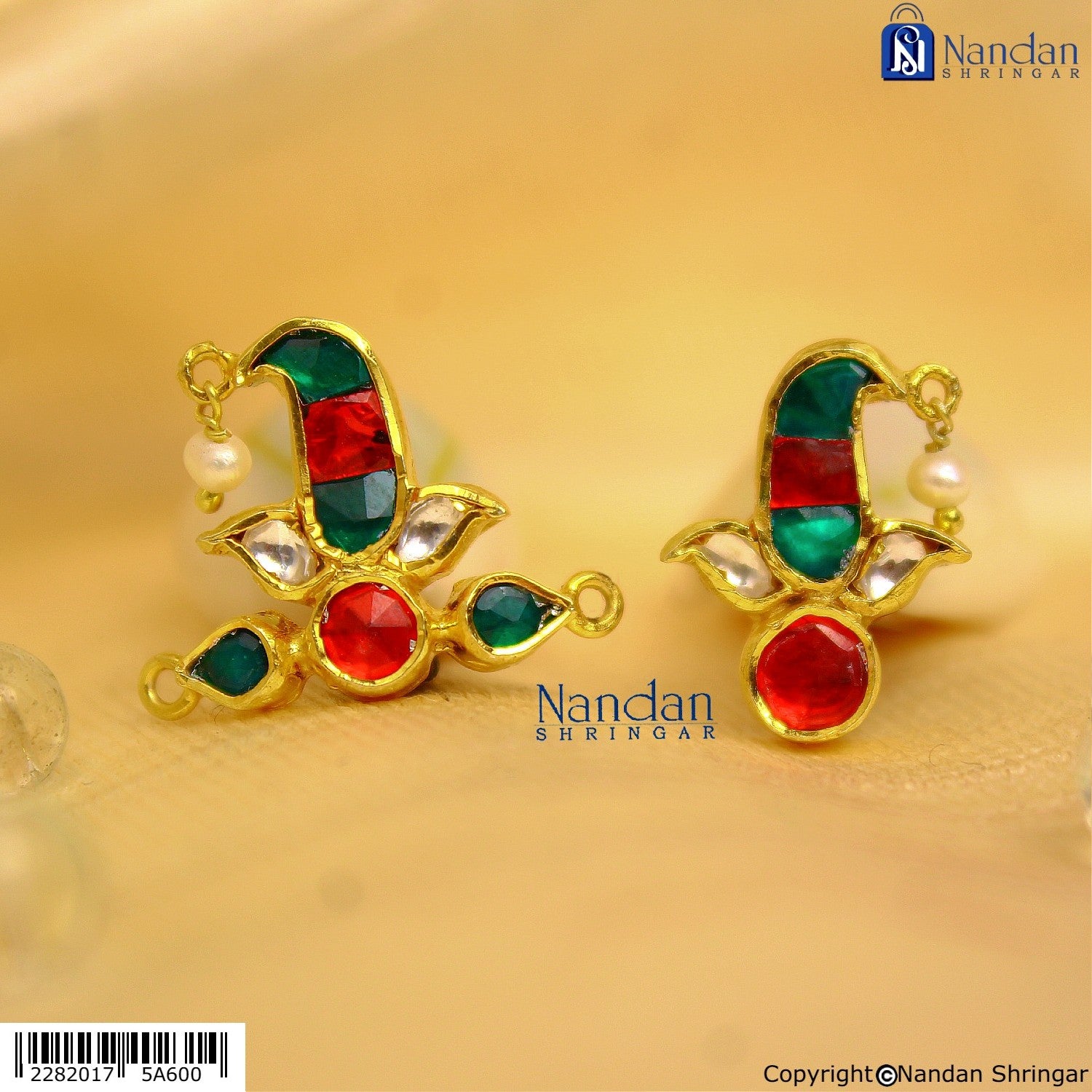 Jadaau Sirpech With Shishfool - Silver (Milma)