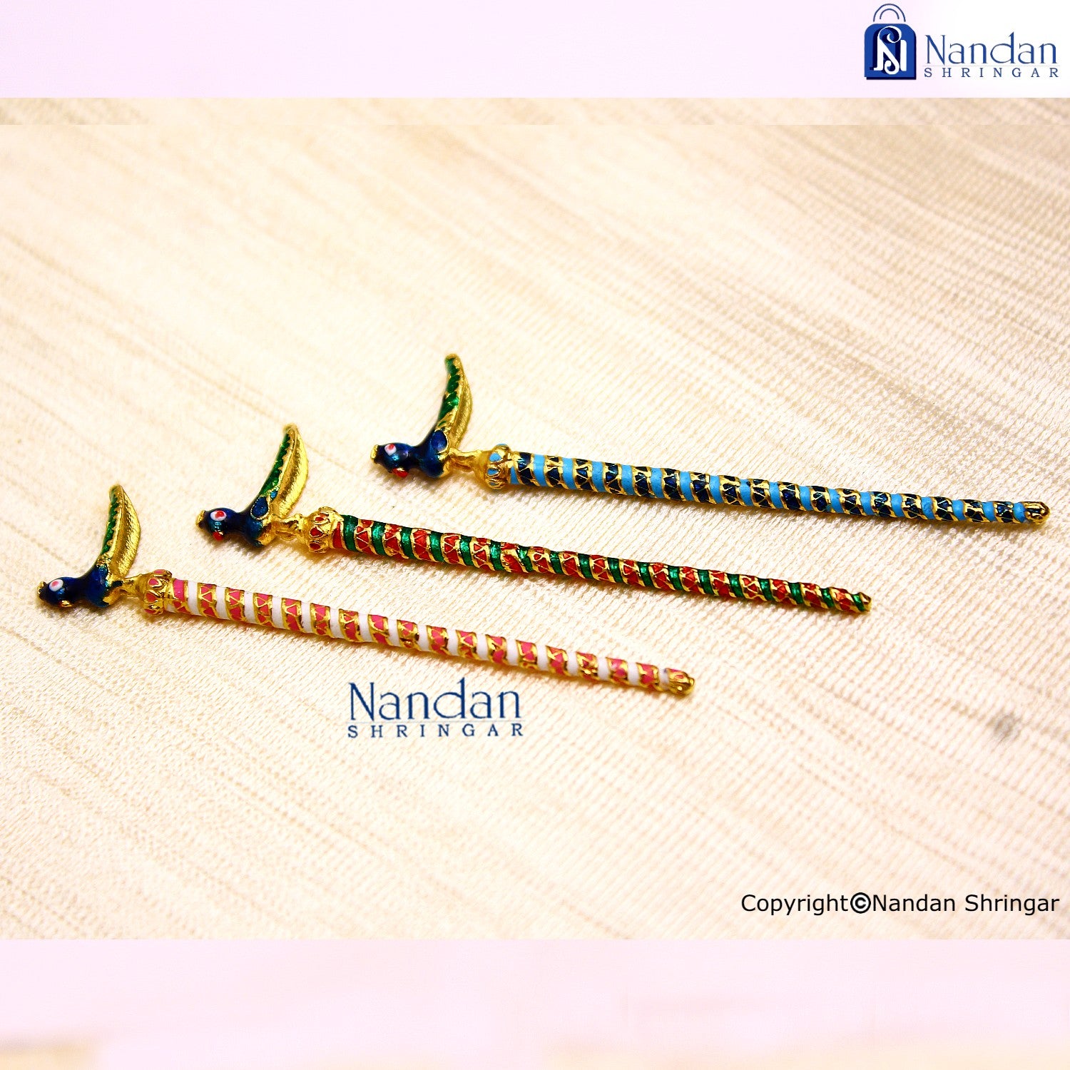 Meenakari Chadi - Silver