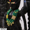 Panna Heera Haar - Silver