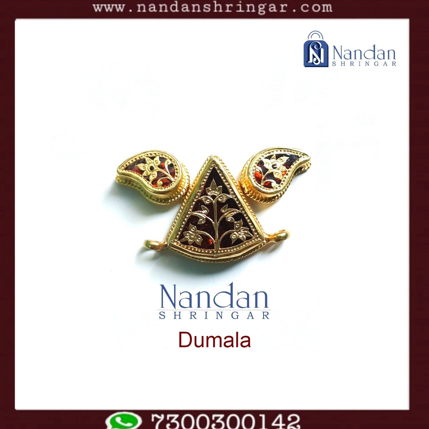 Premium Tipara - Thewa Art (Gold Work)