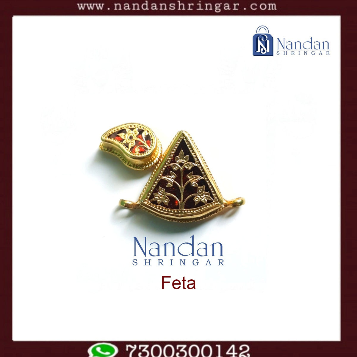 Premium Tipara - Thewa Art (Gold Work)