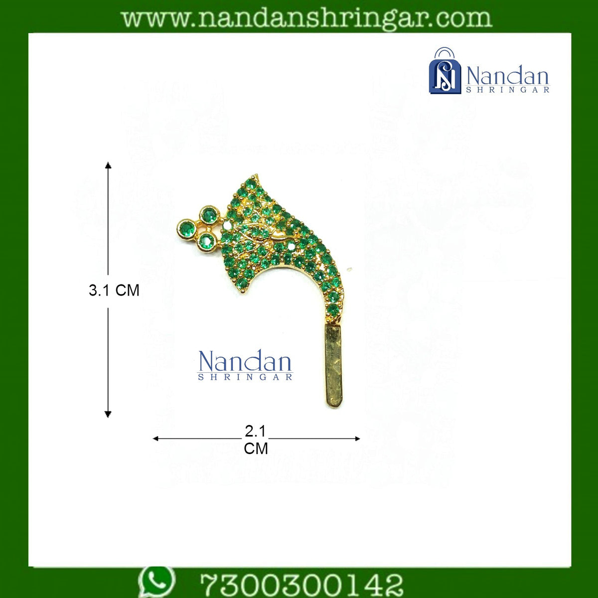 Naagfani Katra - Panna (Silver)