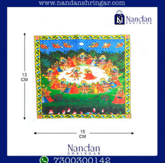 Sharad Purnima Shringar - Shree Lalan Ji (Silver - Real Pearl)