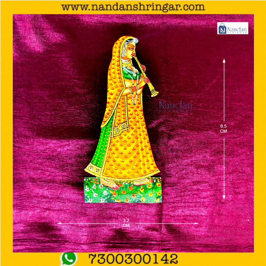 Gopi Shahnai Pair - Yellow (Pila)