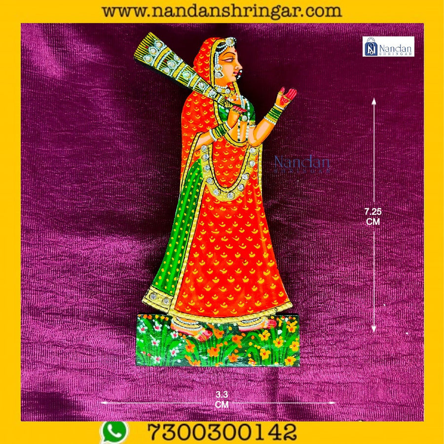 Gopi Morchhal Pair - Orange (Kesariya)