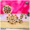 Gol Chandrika with Paag And Shishfol - Silver (Milma)