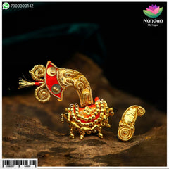 Soneri Zari Naagfani Katra With Paag