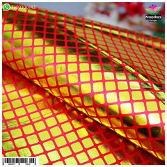Zari Chap Vastra - Pink [ Design 3 ]