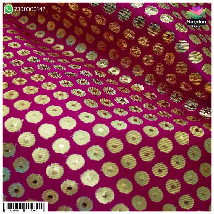 Zari Chap Vastra - Purple [ Design 2 ]