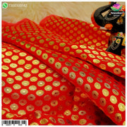 Zari Chap Vastra - Kesri [ Design 2 ]