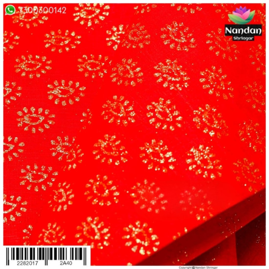 Navratri Special Vastra - Red (Laal)