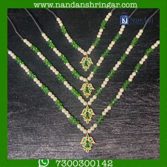 Gaadi Mala Set - Green (Hara)