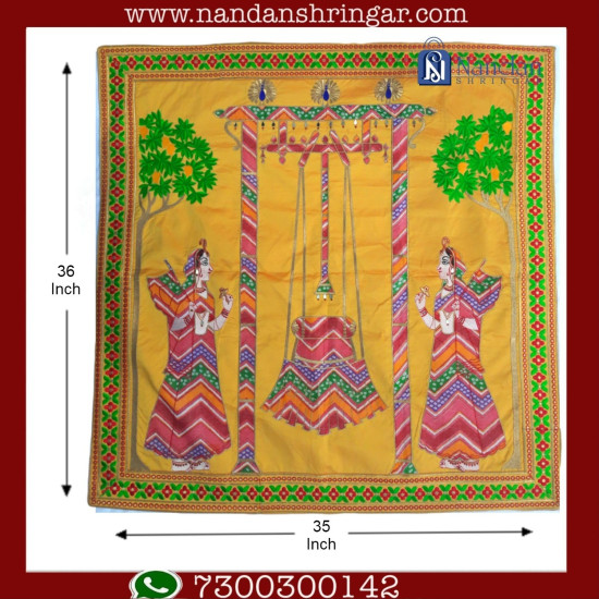 Special Embroidery Pichwai (Hindolna)