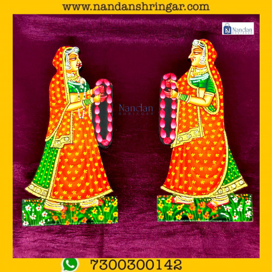 Gopi Mala Pair - Orange (Kesariya)