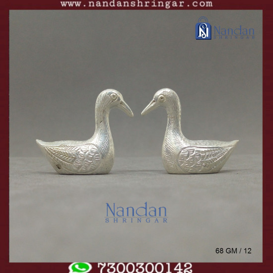 Bird Fine Silver - One Pair