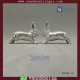 Rabbit Fine Silver - One Pair