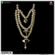 Moti Mala Real Pearl - (Silver)